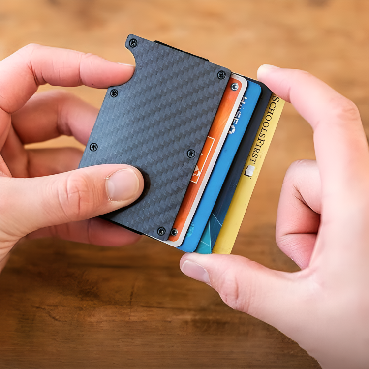 Carbon Fibre Compact Wallet