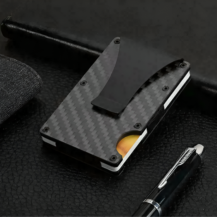 Carbon Fibre Compact Wallet