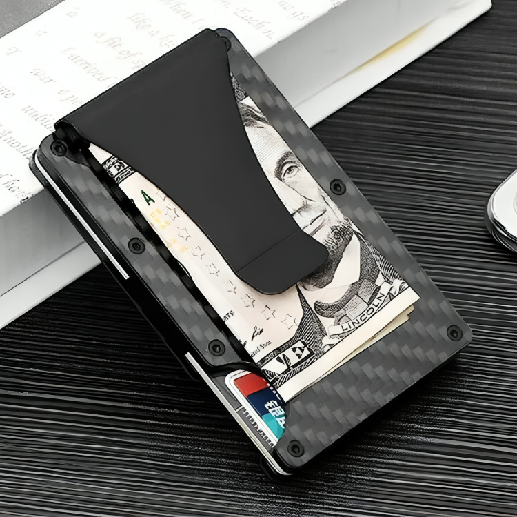 Carbon Fibre Compact Wallet