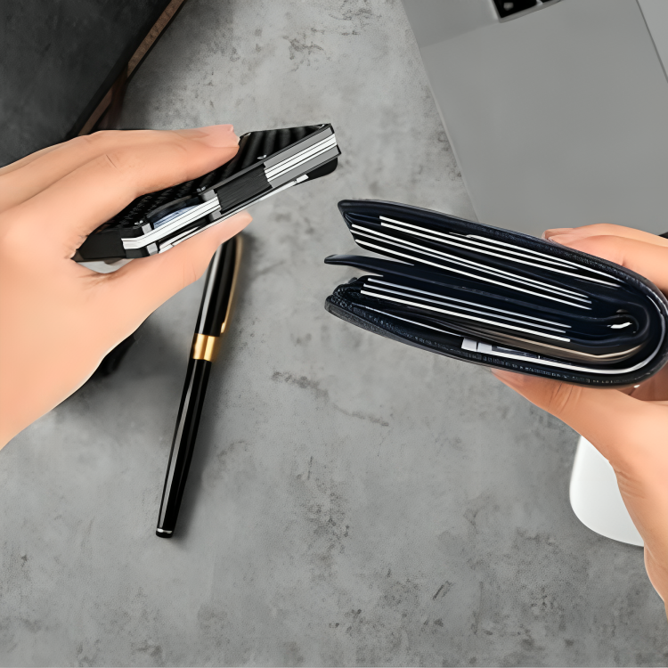 Carbon Fibre Compact Wallet